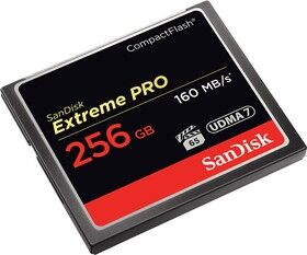 Карта памяти CF 256GB SanDisk Extreme Pro 160MB/s (SDCFXPS-256G-X46) RU - 3