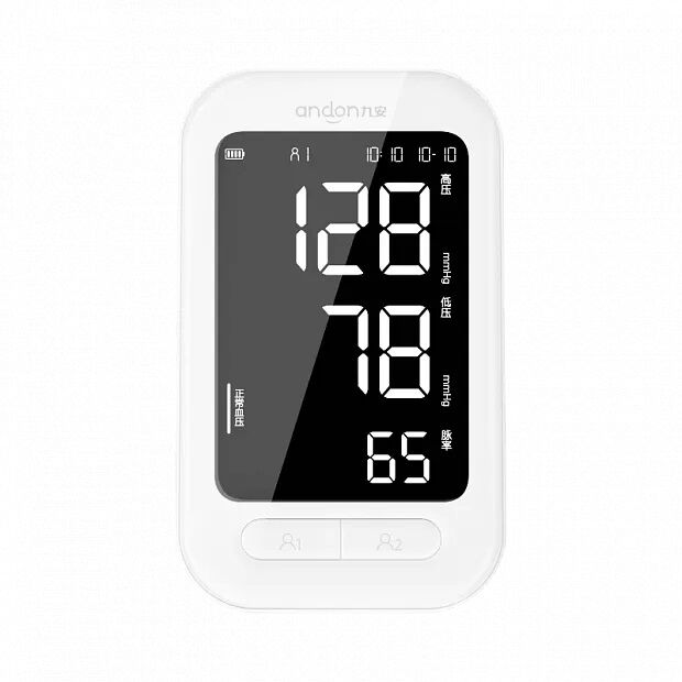 Тонометр Andon Smart Blood Pressure Monitor (White/Белый) - 1