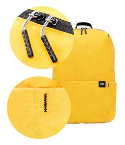 Рюкзак Xiaomi Colorful Mini Backpack 20L XBB02RM (Yellow) - 7