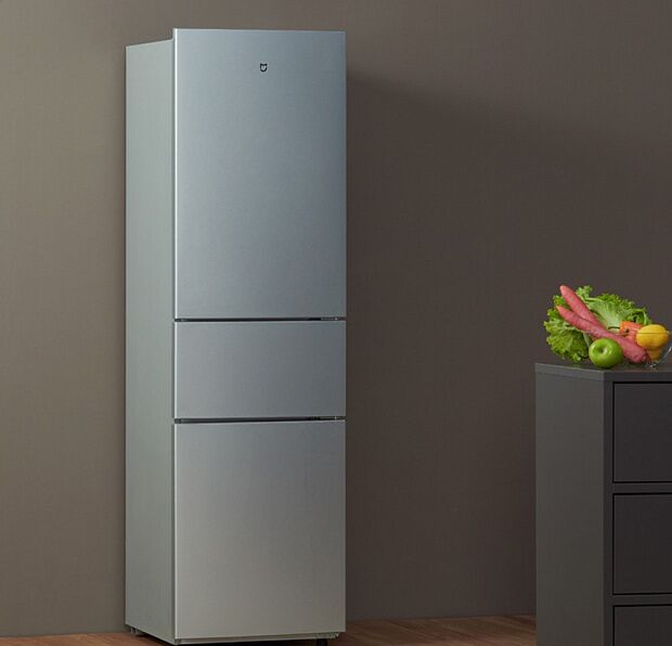 Холодильник Mijia Three Door Refrigerator 215L (Silver/Серебристый) - 5