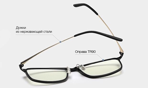 Компьютерные очки Mijia Anti-Blue Light Glasses (HMJ01TS) (Black) EU - 4