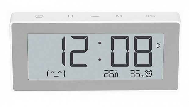 Метеостанция - часы с датчиком температуры и влажности Miaomiaoce Smart Clock E-Inc MHO-C303 - 2