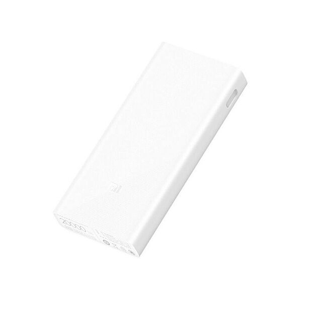 Внешний аккумулятор Xiaomi Mi Power Bank 3 20000 mAh (PLM18ZM) (White/Белый) - 1