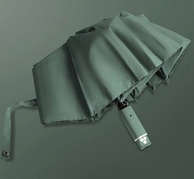 Зонт Zuodu Full Automatic Umbrella Led (Green) - 6