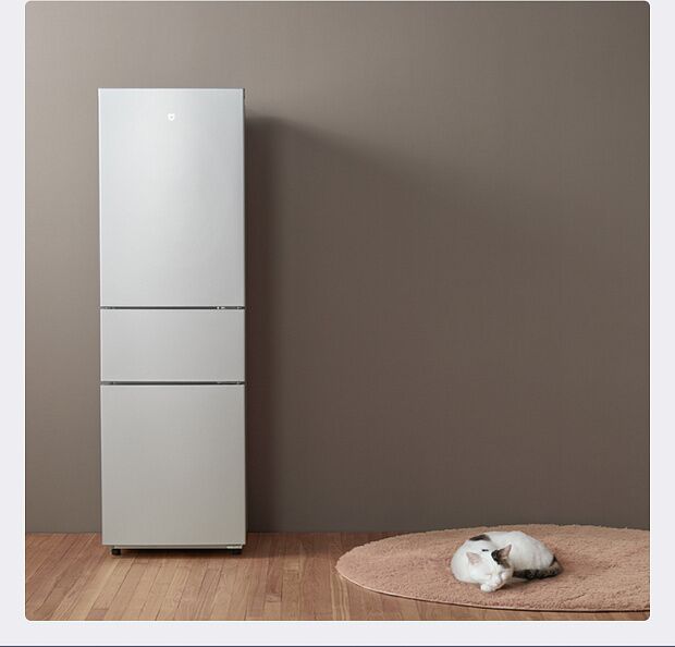 Холодильник Mijia Three Door Refrigerator 215L (Silver/Серебристый) - 4