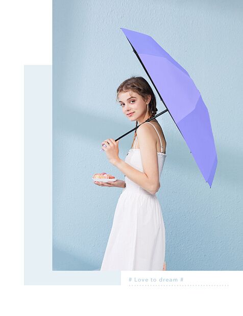 Зонт Zuodu Fashionable Umbrella (Purple) - 4