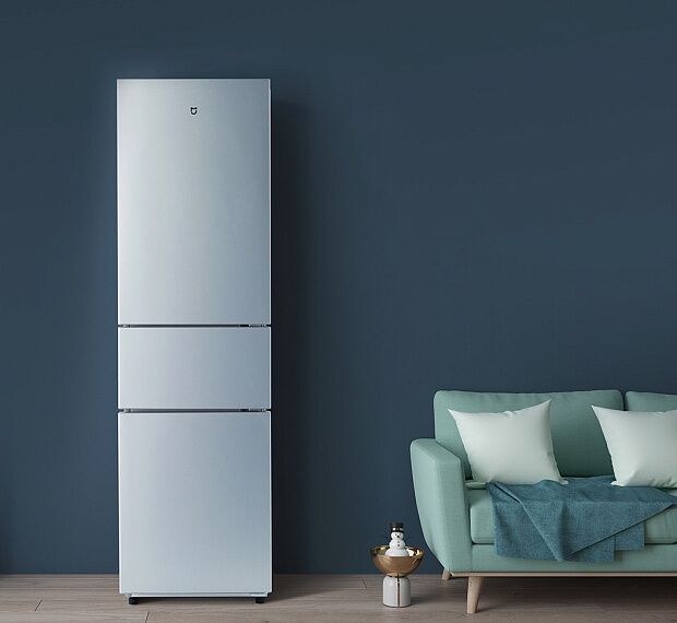 Холодильник Mijia Three Door Refrigerator 215L (Silver/Серебристый) - 3