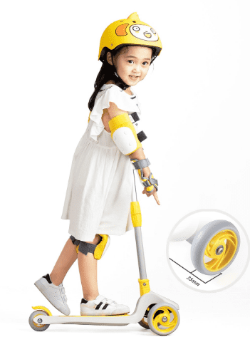 Детский самокат 700kids Fun Cute Children Scooter OD1 (Yellow/Желтый) - 2