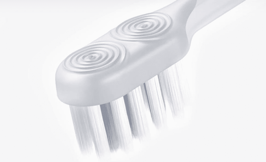 Тыльная поверхность сменной насадки для зубной щетки Xiaomi Dr.Bei 4D GUM