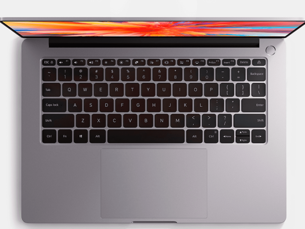 Дизайн клавиатуры ноутбука Xiaomi RedmiBook Pro 15" 2021