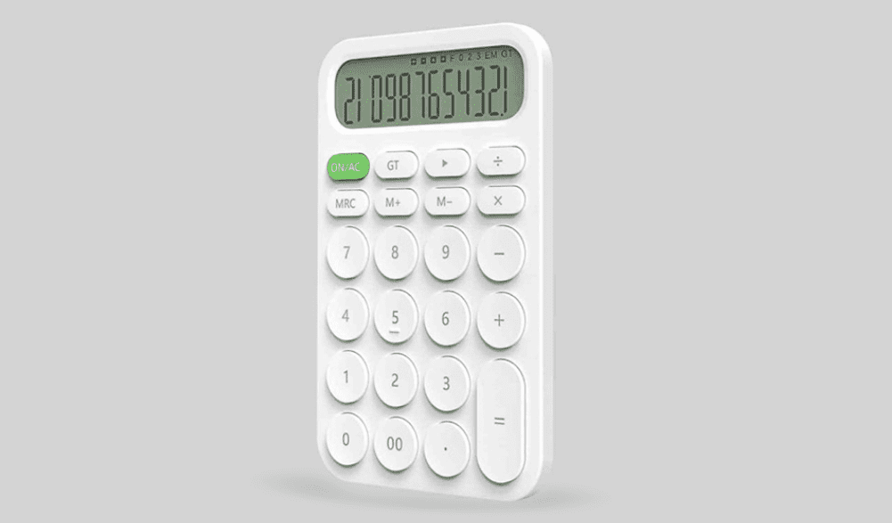 Дизайн калькулятора Xiaomi MiiiW MWCL01