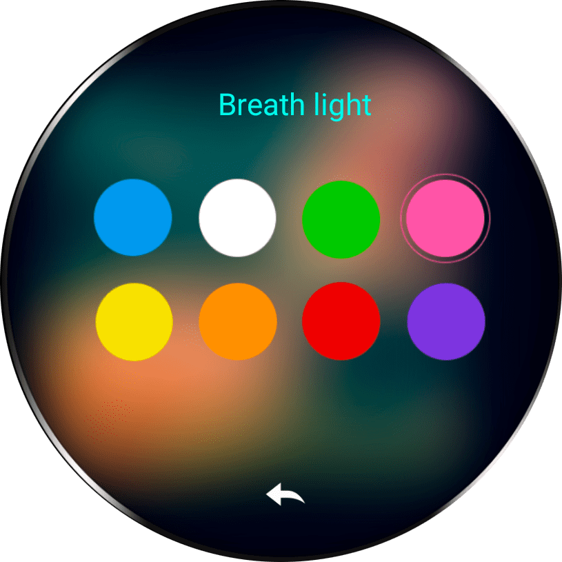Brightness - выбор цвета оконтовки