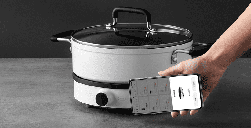 Меню приложения для индукционной плиты Xiaomi Mijia Mi Home Induction Cooker 2