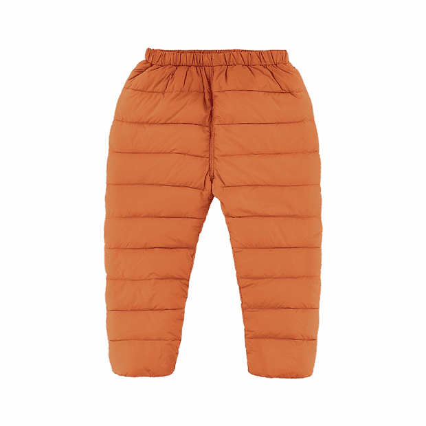 Детские штаны Goldfarm Duck Warm Children's Down Trousers With An Inscription (Orange) 