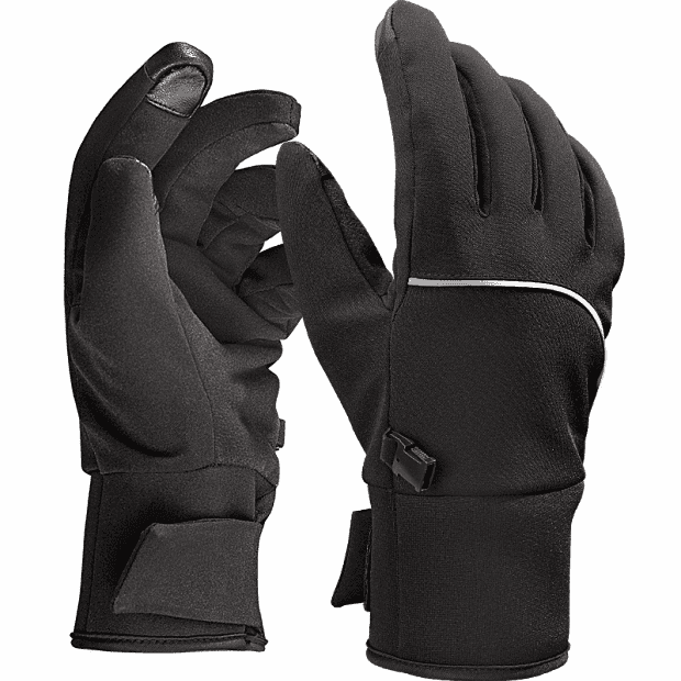 Зимние перчатки Qimian Warm Touch Screen Gloves Woman для сенсорных экранов (Black/Черный) 