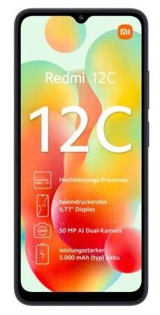 Смартфон Redmi 12C 4Gb/128Gb/2 nano SIM Gray RU - 3